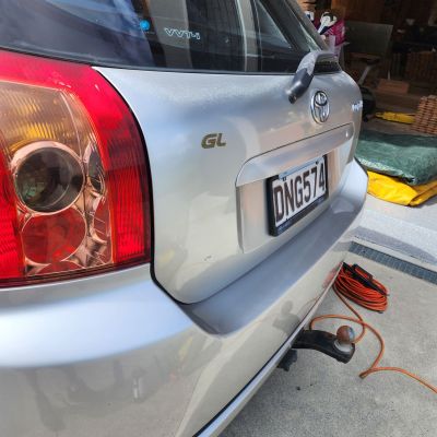 Silver Toyota After